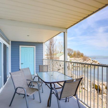 Cozy Lakefront Middle Bass Retreat With Balcony Put-in-Bay Exterior foto